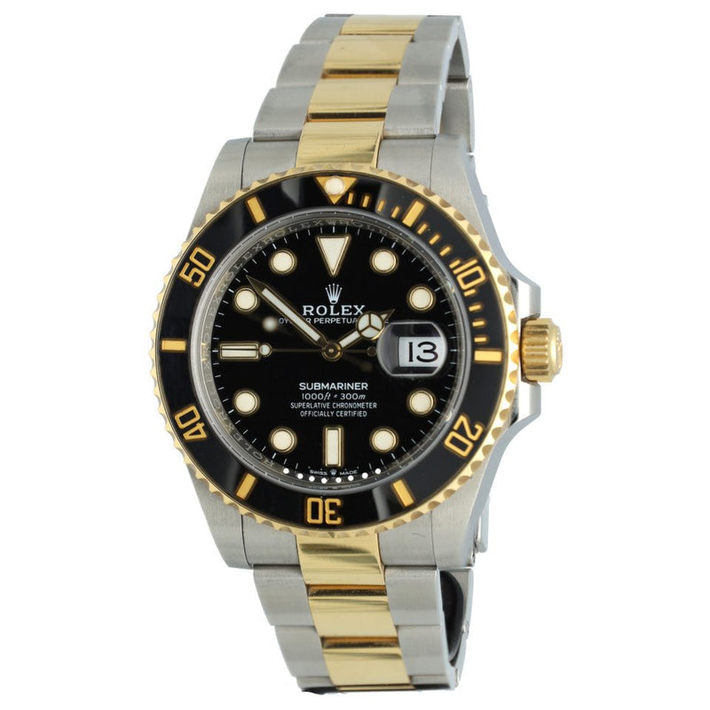 ROLEX SUBMARINER SILVER/GOLD – productfoto 1
