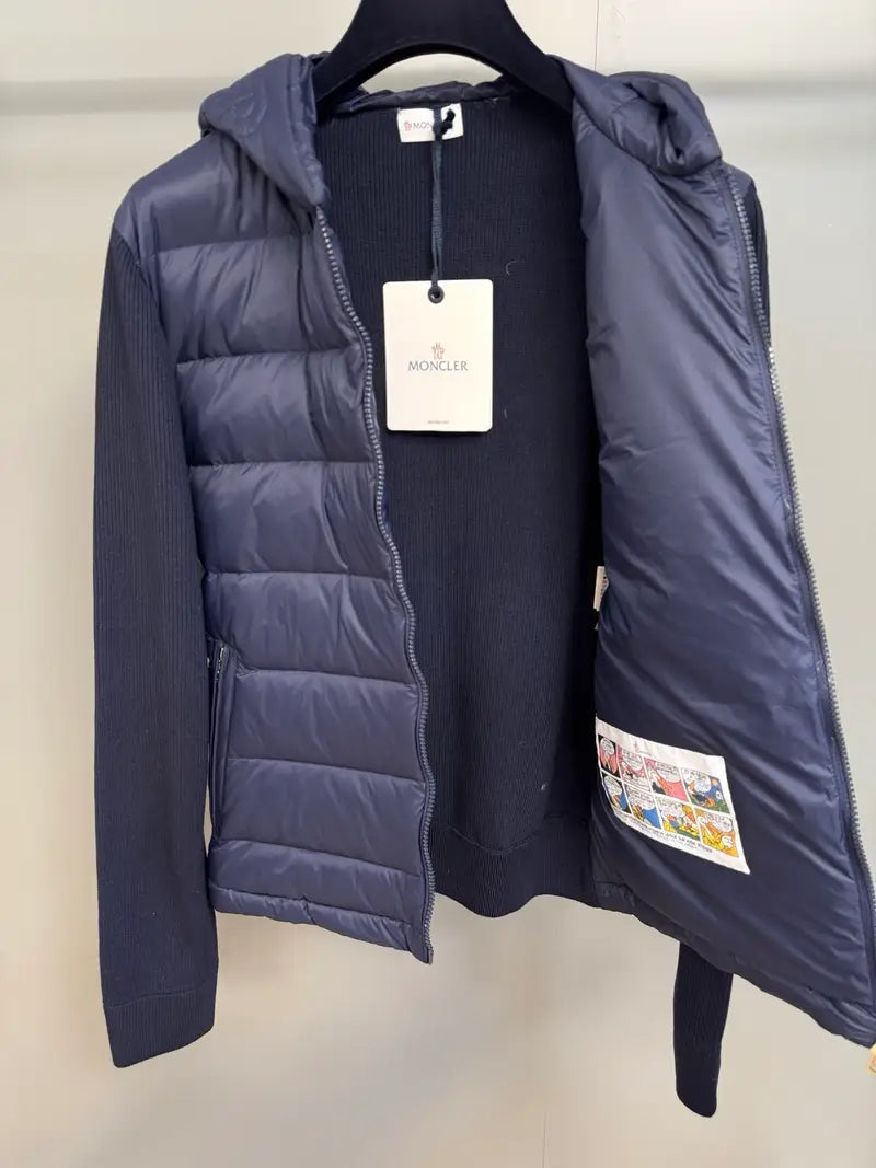 Moncler Cardigan Navy Blue – productfoto 3