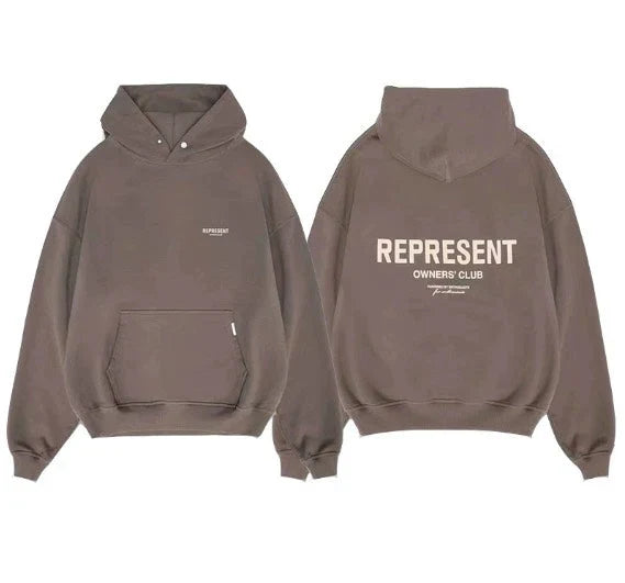 Represent Hoodie – Grijs – productfoto 2