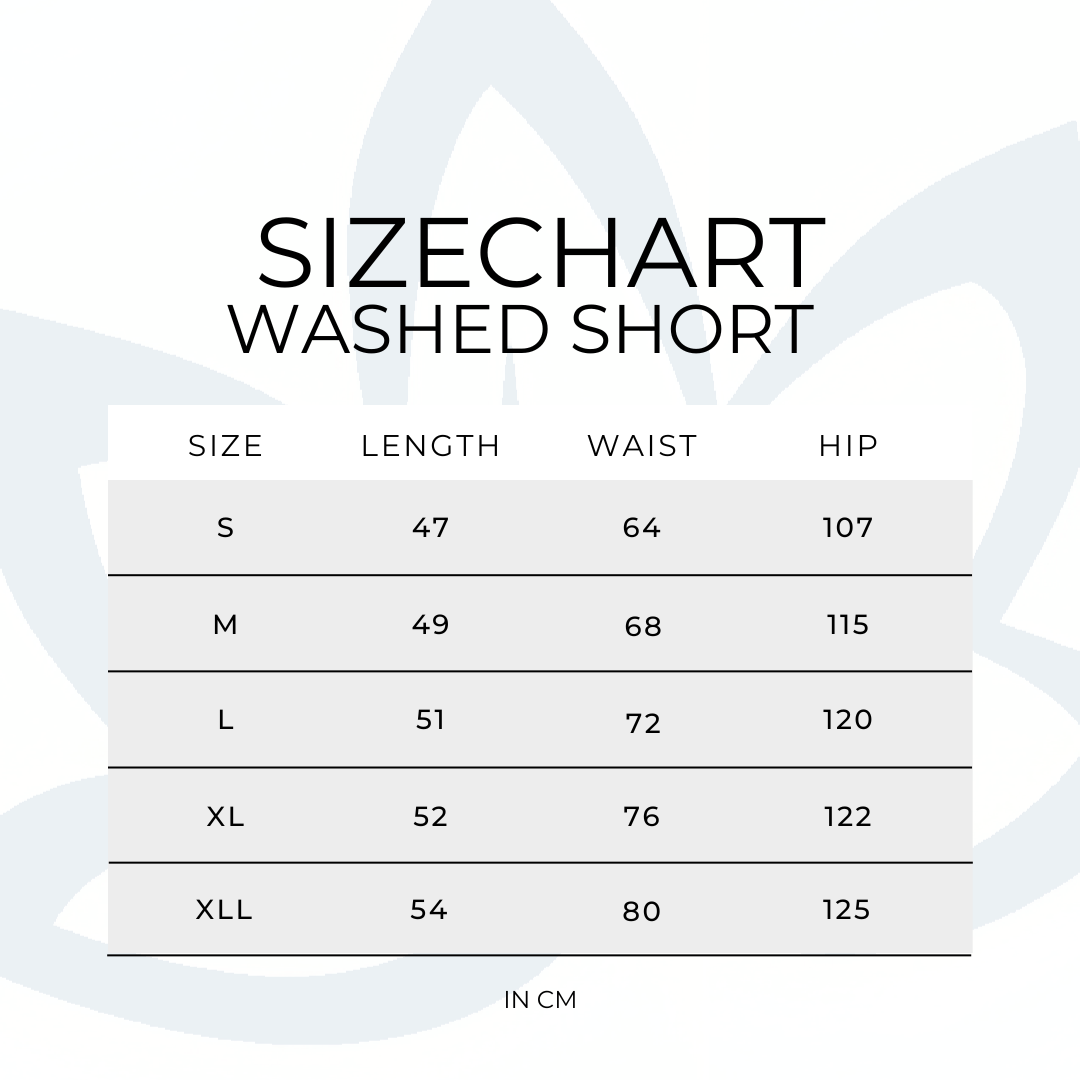 Onyx – Washed Shorts by Laceup Fashion