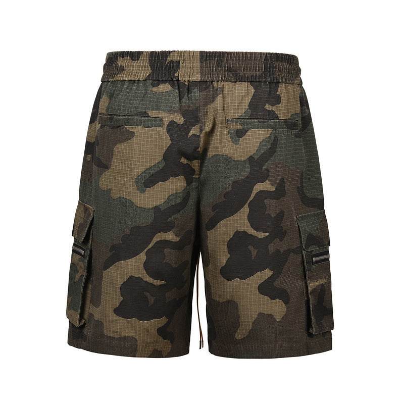Guard – Camo Shorts by Laceup Fashion
