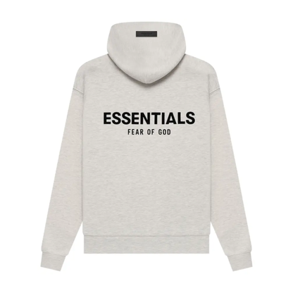 Essentials SS22 Hoodie Light Oatmeal - Lichtgrijs – productfoto 1
