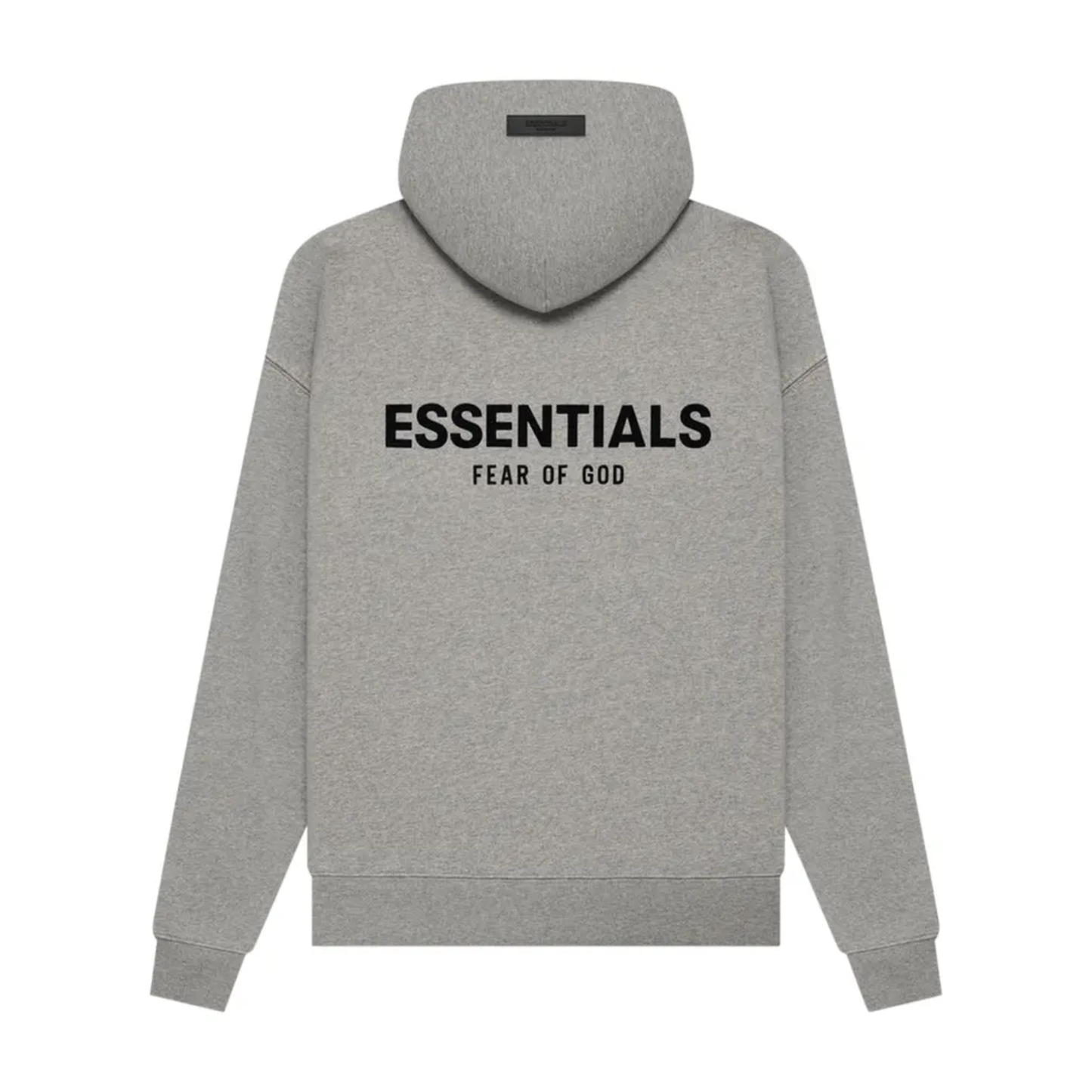 Essentials Stretch Limo Hoodie Dark Oatmeal - Donkergrijs
