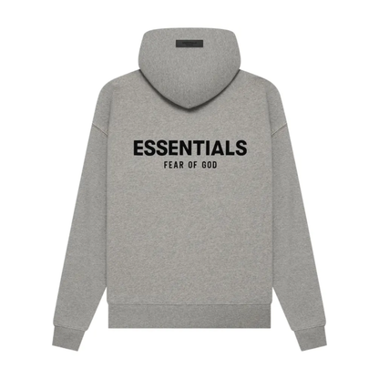 Essentials SS22 Hoodie Dark Oatmeal - Donkergrijs – productfoto 1