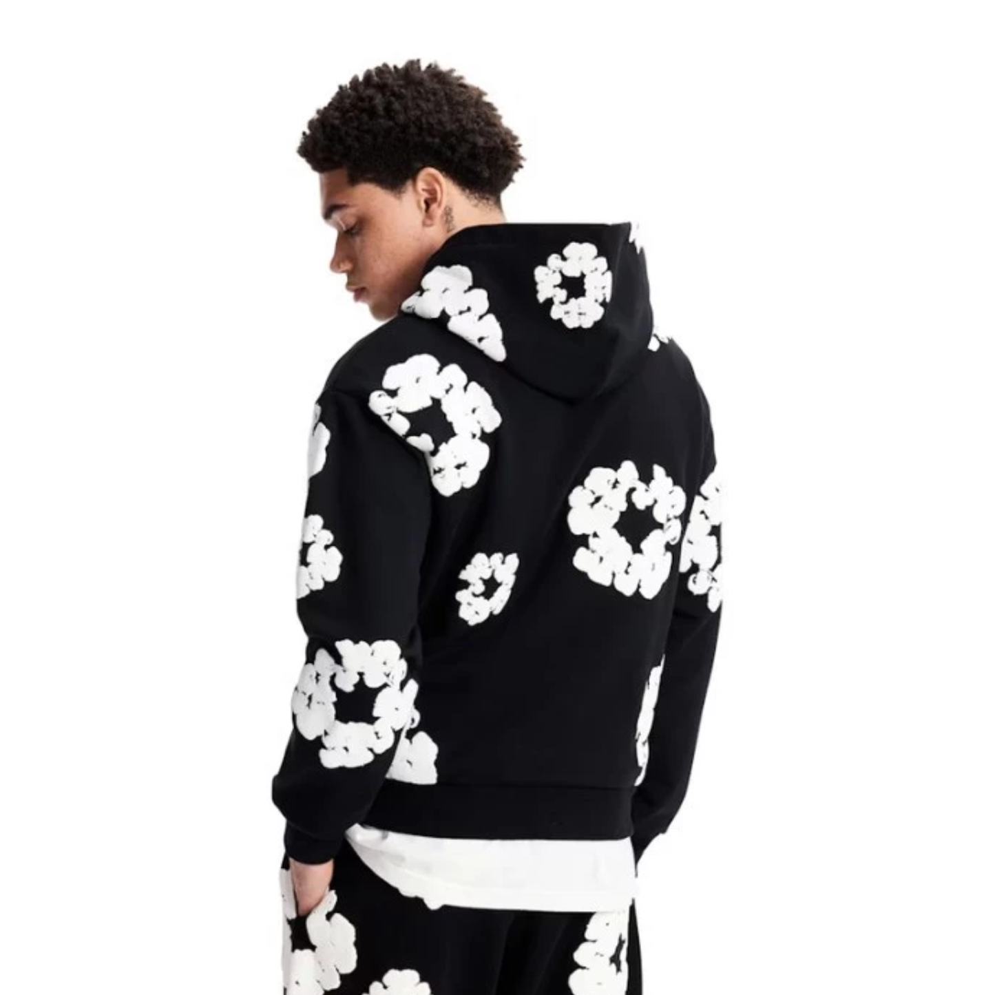 Denim Tears Hoodie Zwart