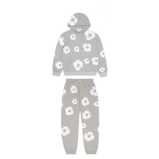 Denim Tears Set Lichtgrijs