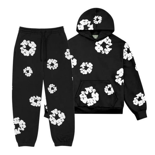 Denim Tears Set Zwart