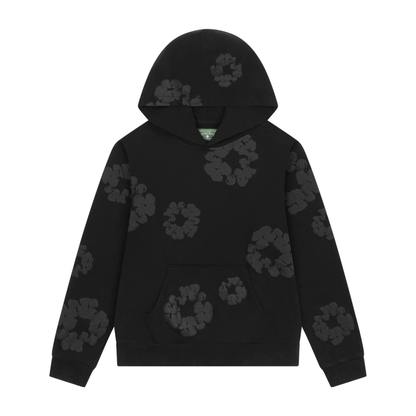 Denim Tears Hoodie Zwart Monochrome