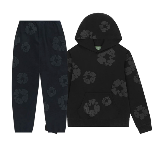 Denim Tears Set Zwart Monochrome