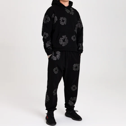 Denim Tears Set Zwart Monochrome