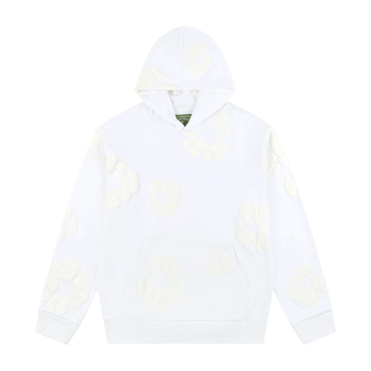 Denim Tears Hoodie Wit Monochrome