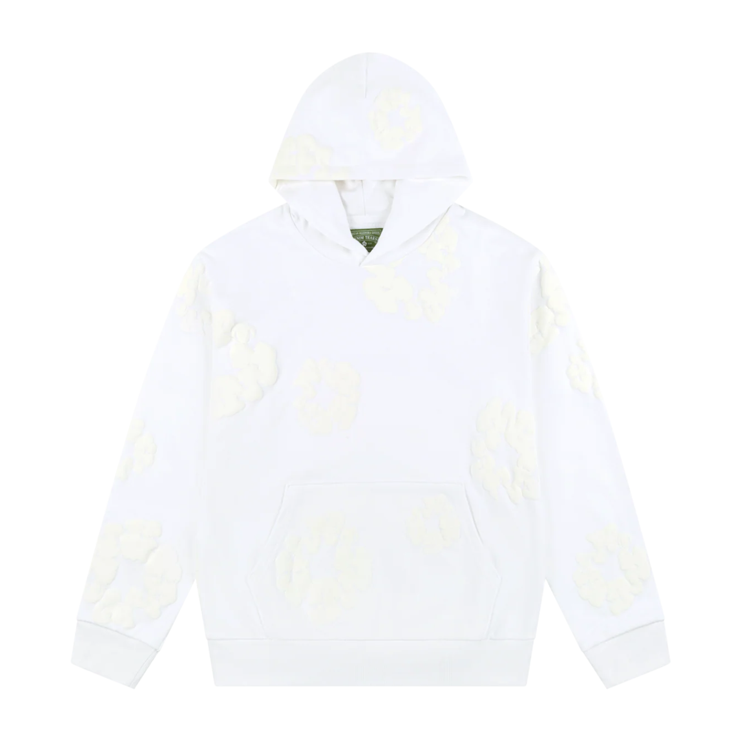 Denim Tears Hoodie Wit Monochrome