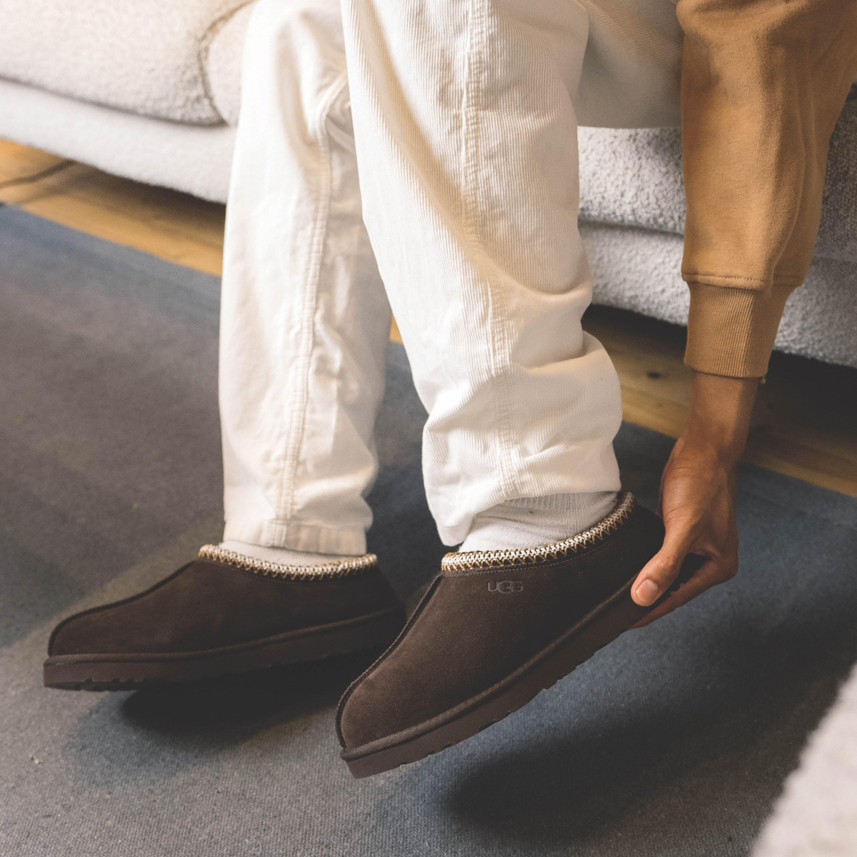 UGG Tasman II Dusted Cocoa - Bruin – productfoto 2