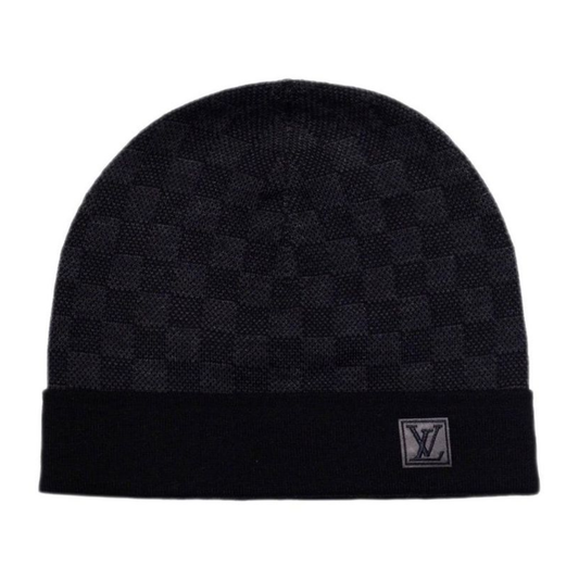 LV Muts Zwart Blokjes