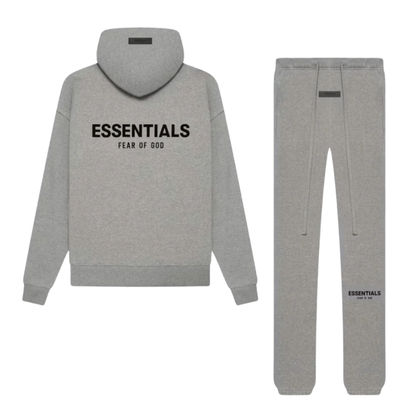 Essentials SS22 Full Set Dark Oatmeal - Donkergrijs – productfoto 1