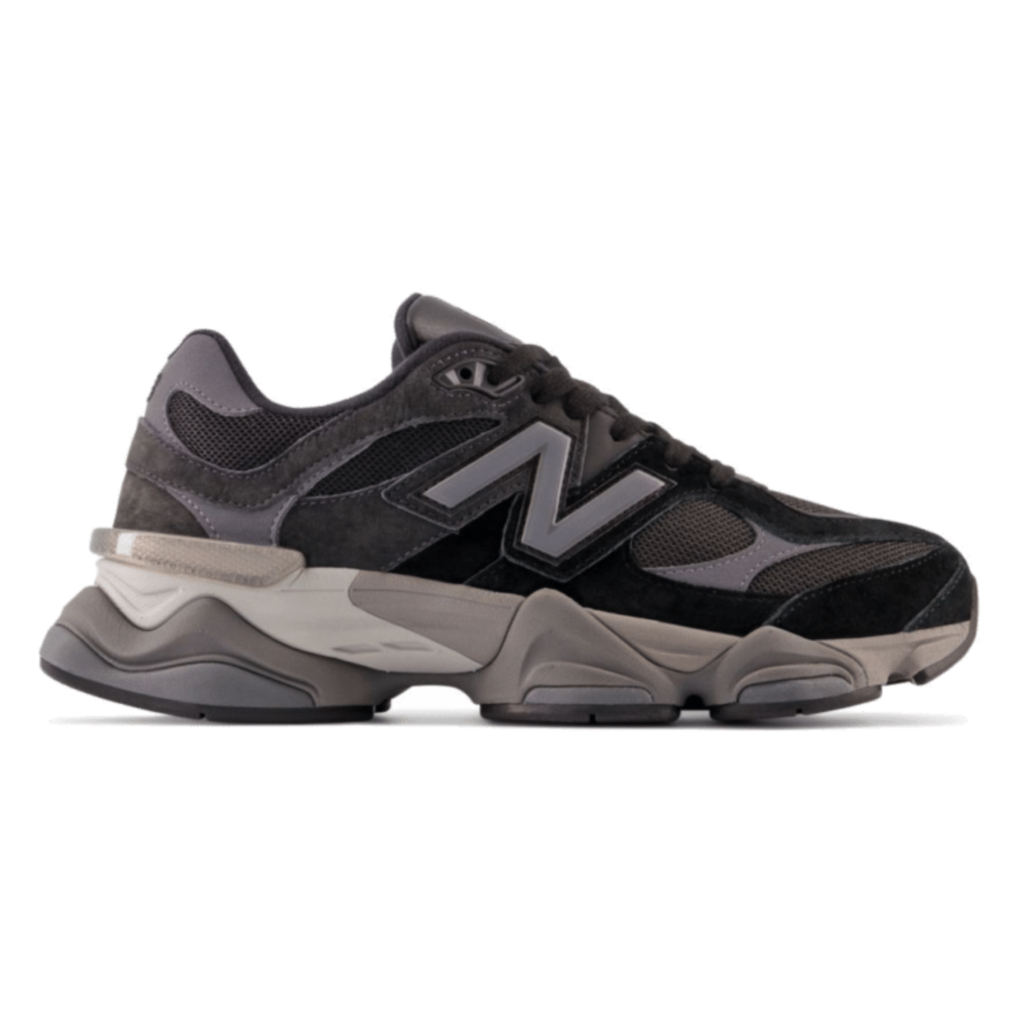 New Balance 9060 Black Castlerock Grey - Zwart
