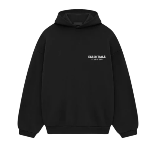 Essentials FW24 Hoodie Black - Zwart