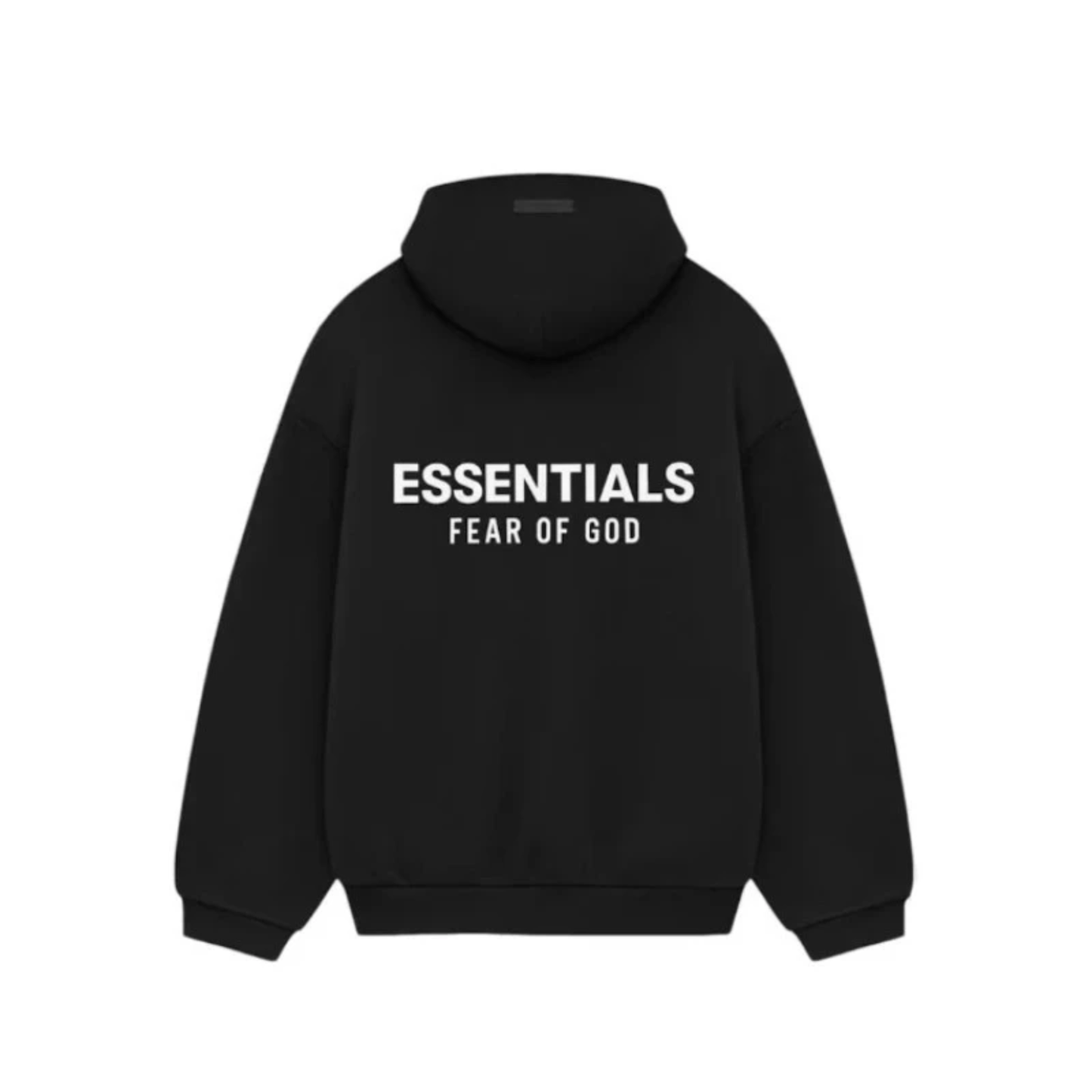 Essentials FW24 Hoodie Black - Zwart