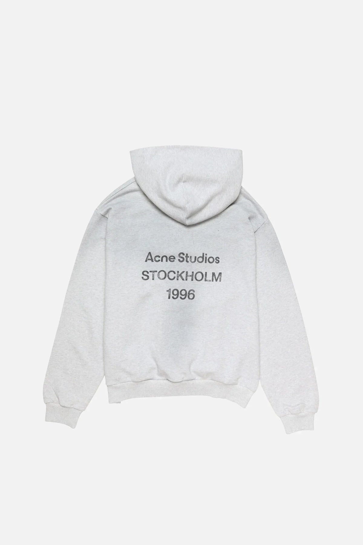 Acne Studios Fleece Logo Hoodie – productfoto 4