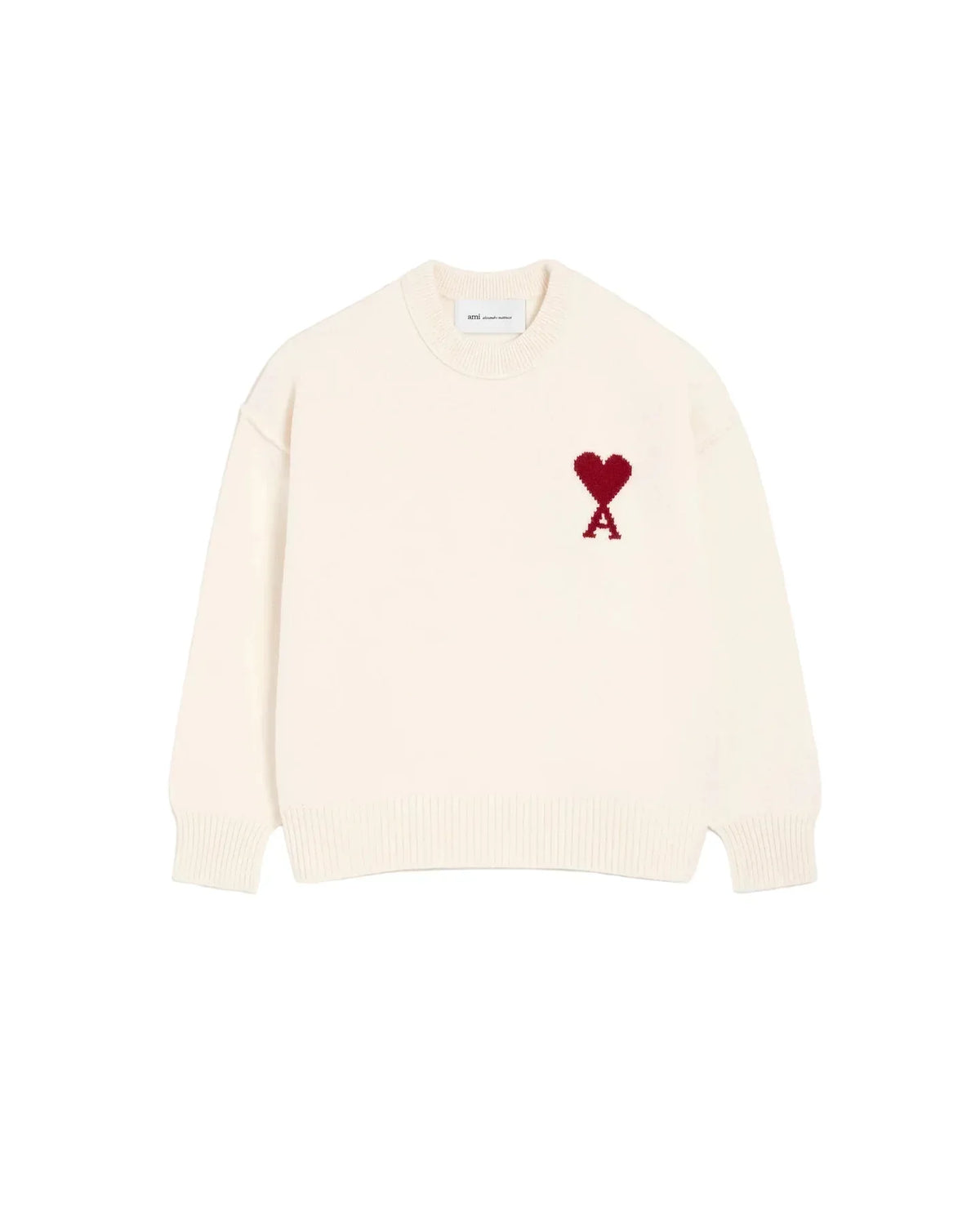 Ami Paris Heart Logo Sweater – productfoto 2