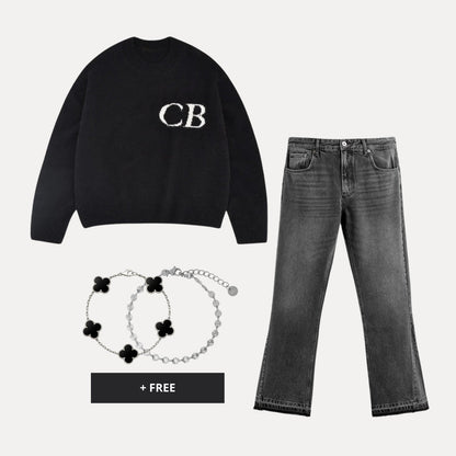 Viral Outfit - Noir Balance