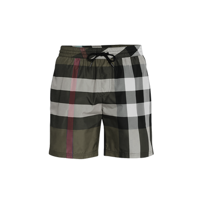 Chequered Dark – Shorts by Laceup Fashion
