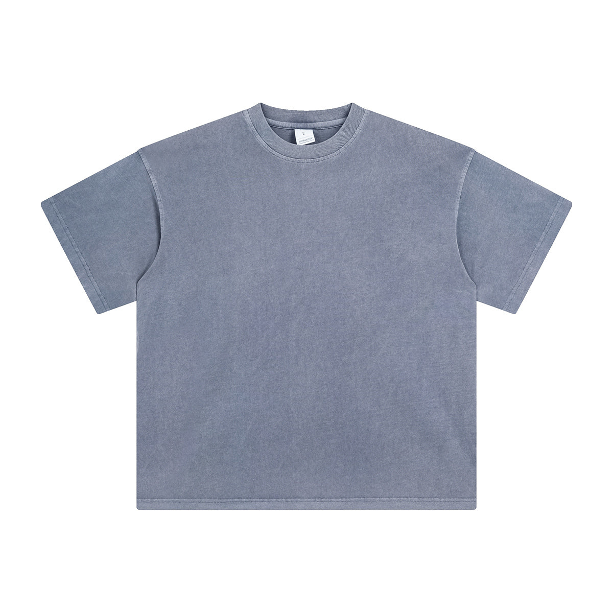 Everyday – T-shirt by Laceup Fashion – Leiblauw