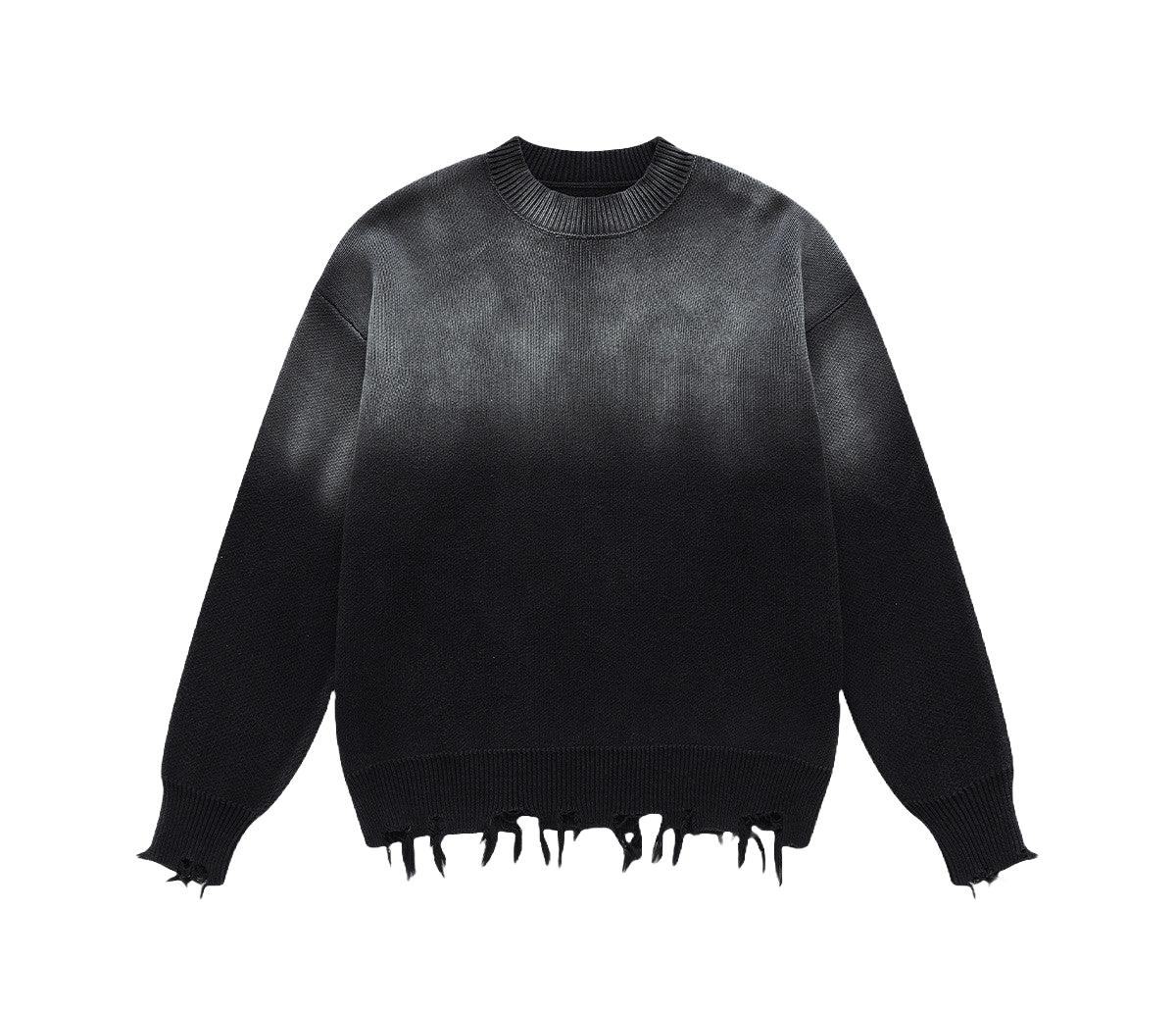 Ken – Distressed Sweater by Laceup Fashion