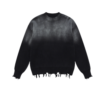 Ken – Distressed Sweater by Laceup Fashion