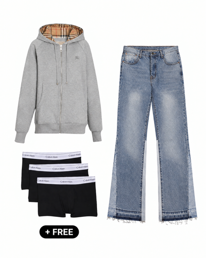Soft Grey – Outfit by Laceup Fashion