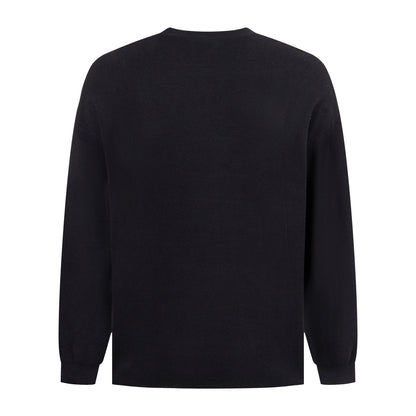 Loewe Anagram Sweater In Cotton Blend Black – productfoto 2