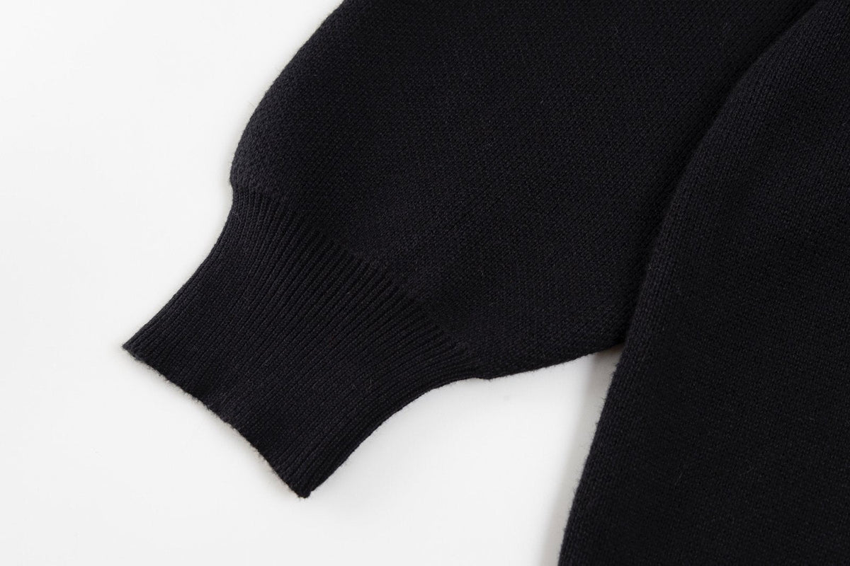 Loewe Anagram Sweater In Cotton Blend Black – productfoto 6