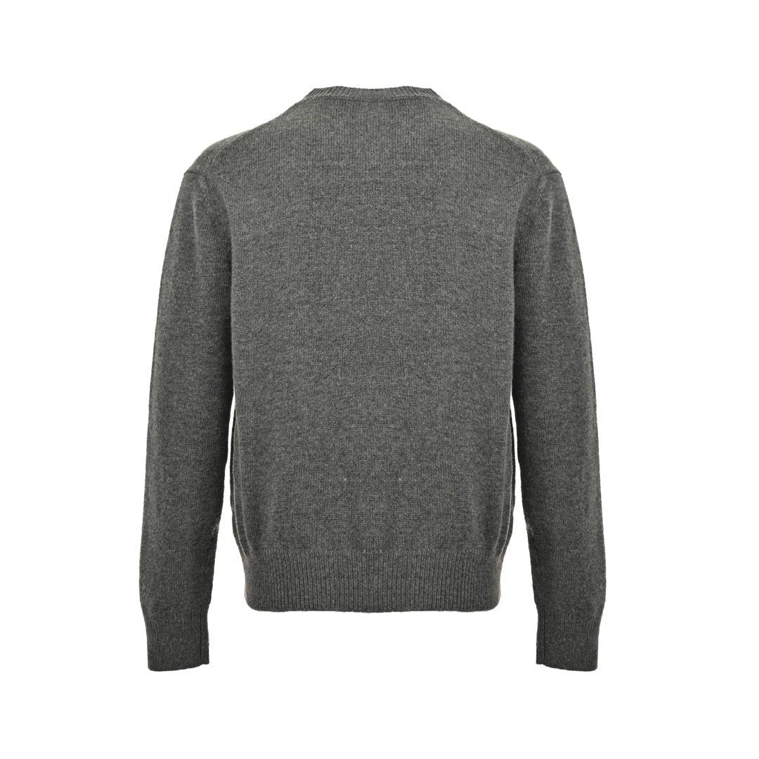 Loewe Anagram Logo Embroidered Wool Sweater In Grey – productfoto 2
