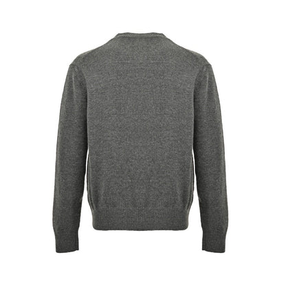 Loewe Anagram Logo Embroidered Wool Sweater In Grey – productfoto 2