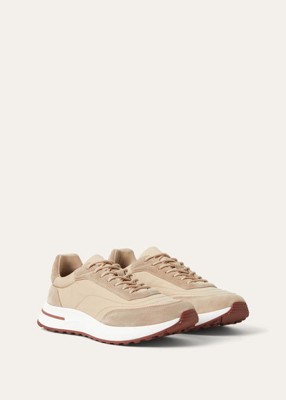 Loro Piana Week End Walk Sneaker Microfibre - Storm System – productfoto 2