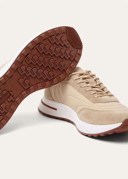 Loro Piana Week End Walk Sneaker Microfibre - Storm System – productfoto 15