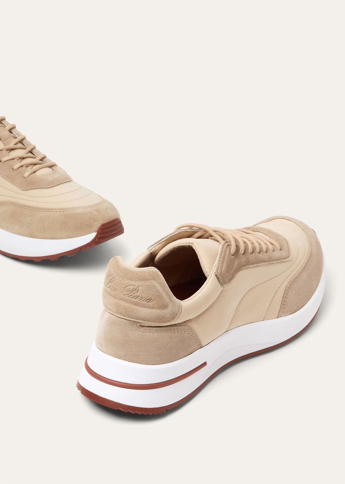 Loro Piana Week End Walk Sneaker Microfibre - Storm System – productfoto 17