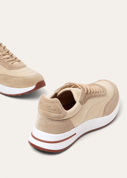 Loro Piana Week End Walk Sneaker Microfibre - Storm System – productfoto 17