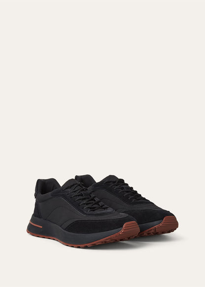 Loro Piana Week End Walk Sneaker Microfibre - Storm System – productfoto 7