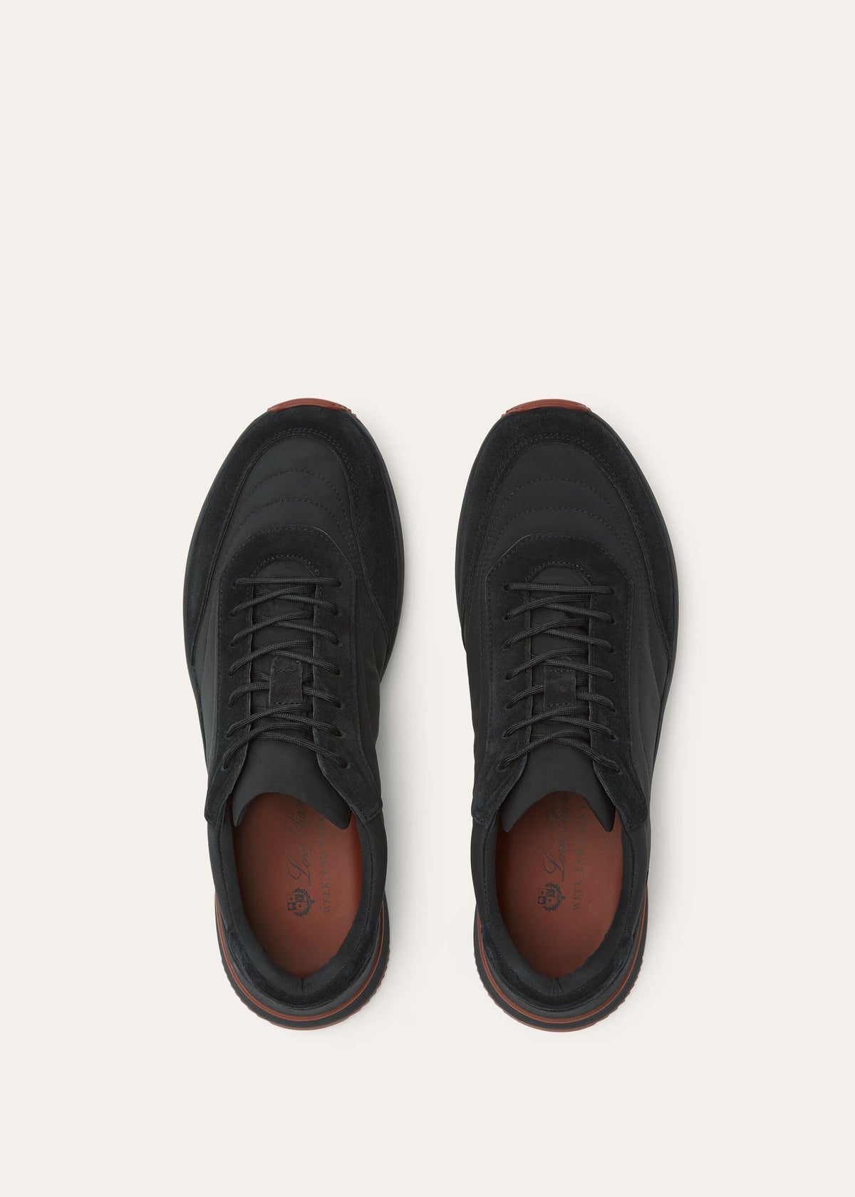 Loro Piana Week End Walk Sneaker Microfibre - Storm System – productfoto 36