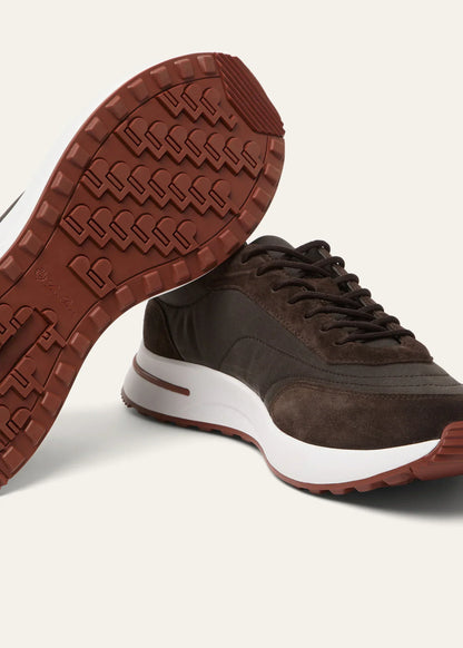Loro Piana Week End Walk Sneaker Microfibre - Storm System – productfoto 20