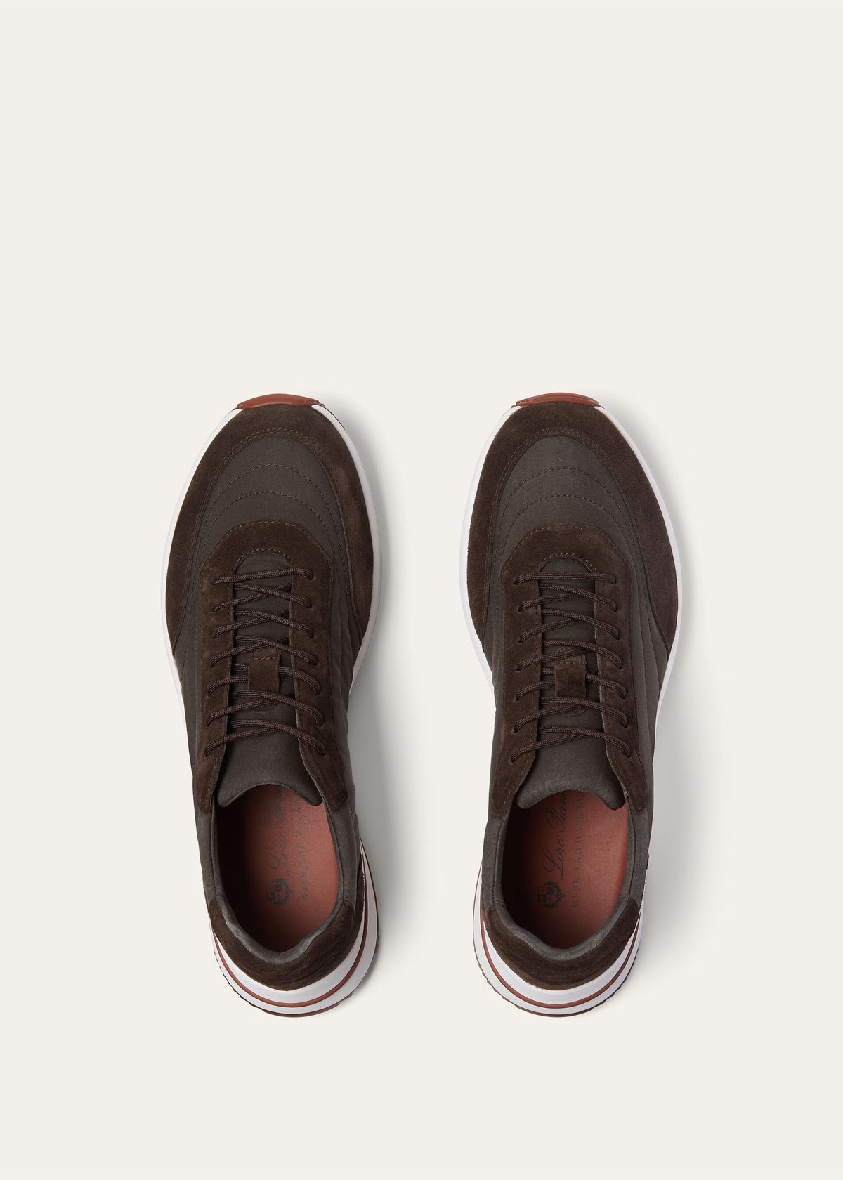 Loro Piana Week End Walk Sneaker Microfibre - Storm System – productfoto 21