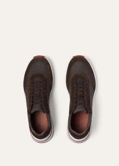 Loro Piana Week End Walk Sneaker Microfibre - Storm System – productfoto 21