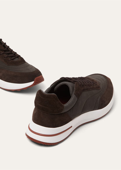 Loro Piana Week End Walk Sneaker Microfibre - Storm System – productfoto 22