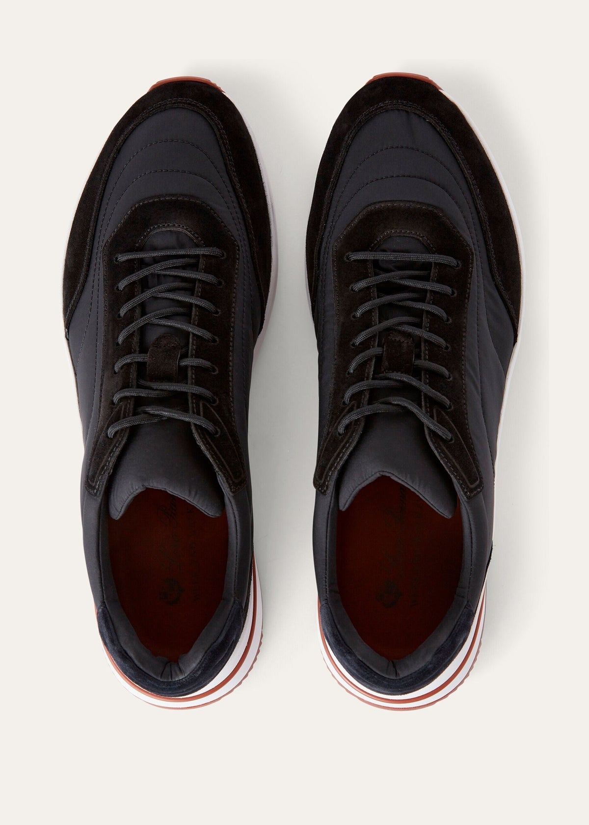 Loro Piana Week End Walk Sneaker Microfibre - Storm System – productfoto 11