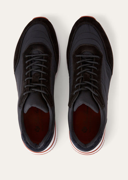Loro Piana Week End Walk Sneaker Microfibre - Storm System – productfoto 11