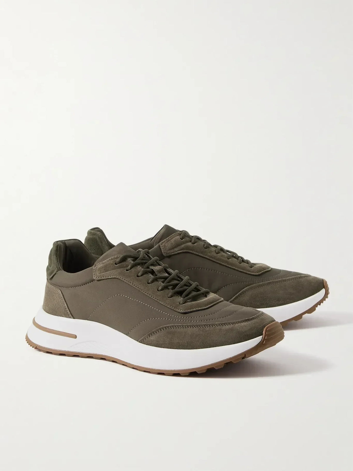 Loro Piana Week End Walk Sneaker Microfibre - Storm System – productfoto 6