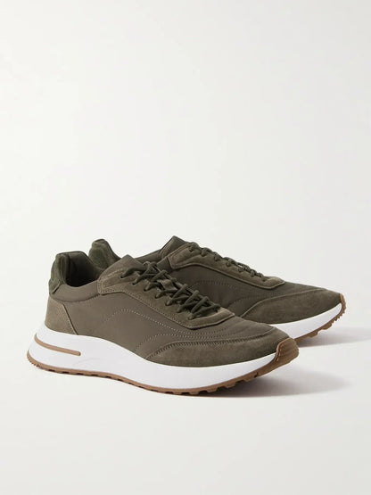 Loro Piana Week End Walk Sneaker Microfibre - Storm System – productfoto 6
