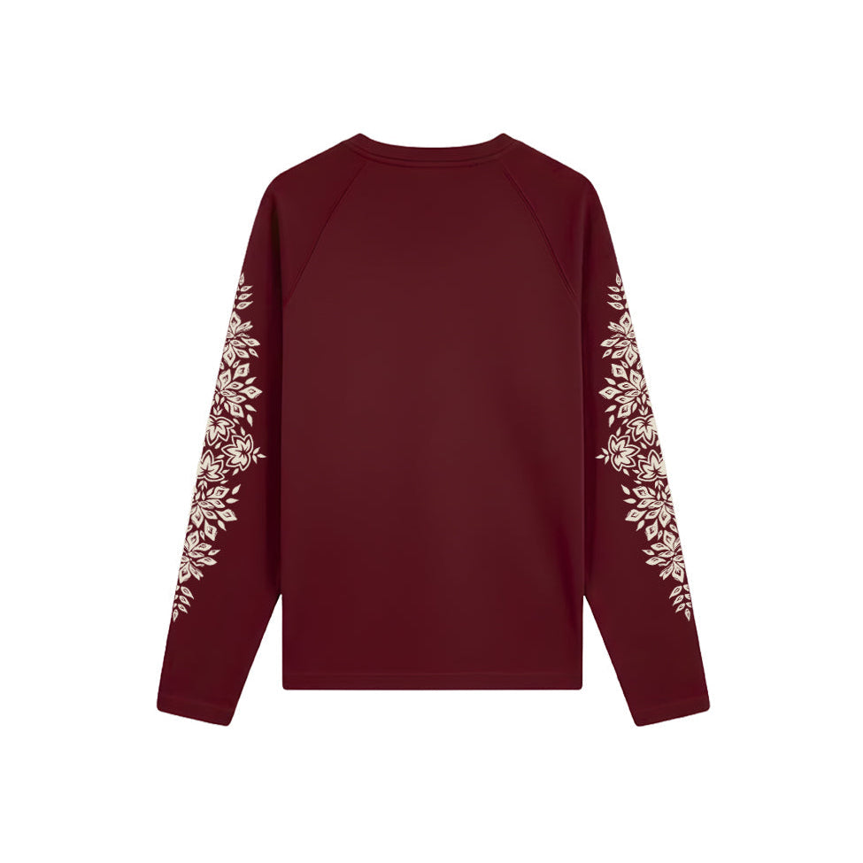 Bloom Motif – T-shirt by Laceup Fashion