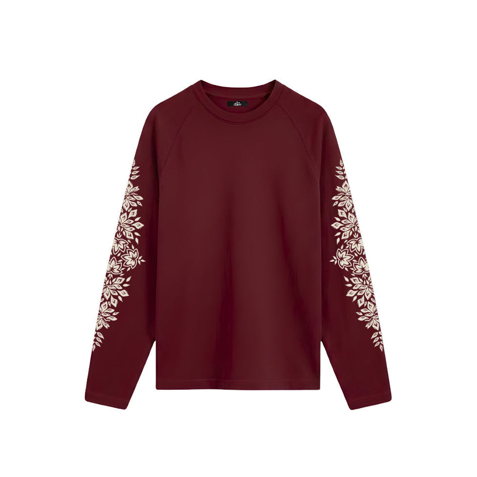 Bloom Motif – T-shirt by Laceup Fashion